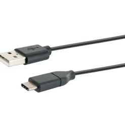 USB 3.1 Adapterkabel 3.1C-St/2.0 A-St 1mschwarz