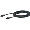 USB 2.0 Anschlusskabel 1m sw