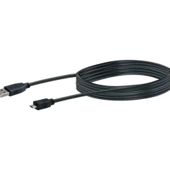 USB 2.0 Anschlusskabel 1m sw