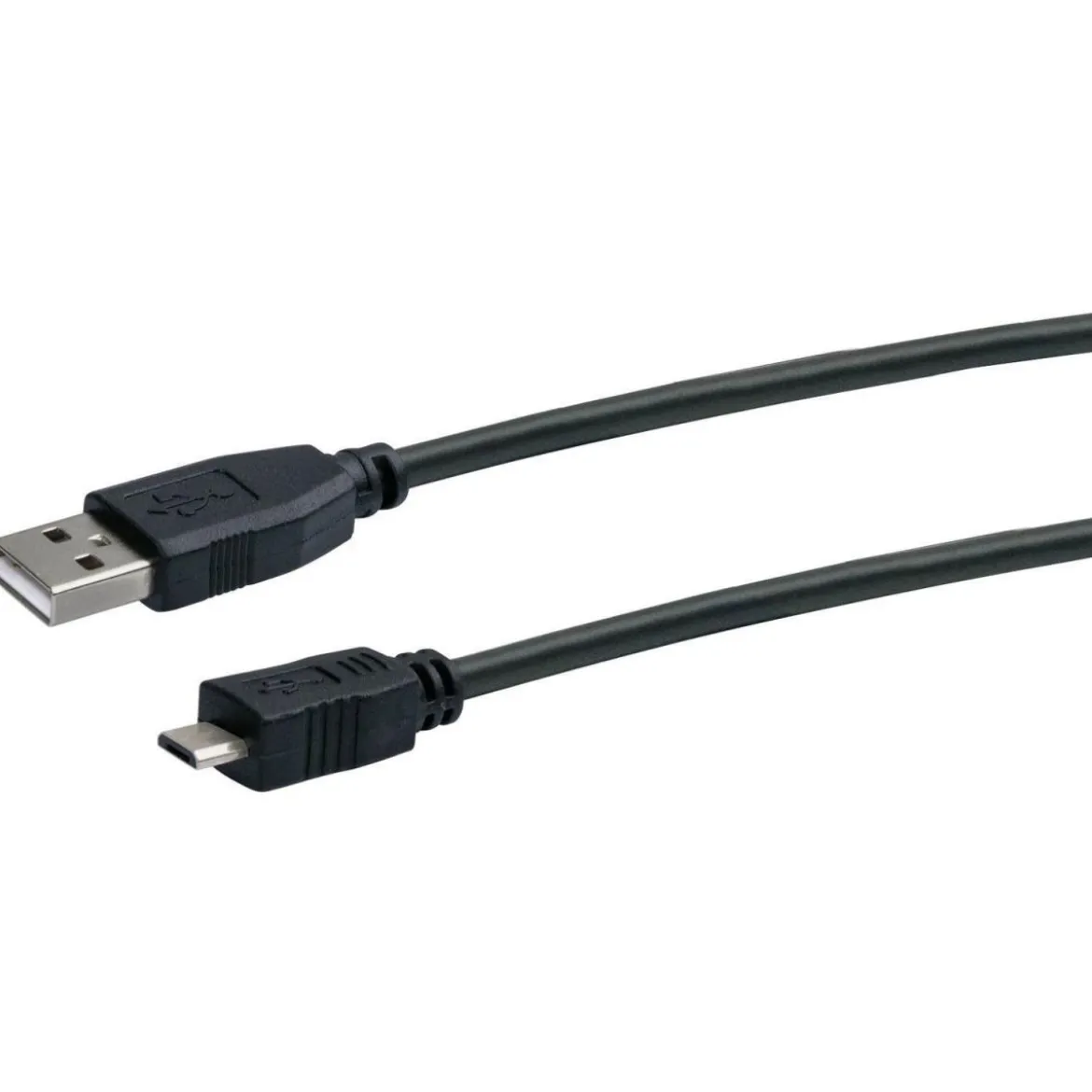 USB 2.0 Anschlusskabel 1m sw