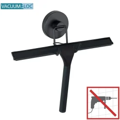 Vacuum-Loc Bad- u.Duschabzieher schwarz