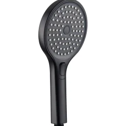 Valblue Handbrause Oria schwarz matt 3S Softstrahltechnik Anti-Kalk Dm.13cm