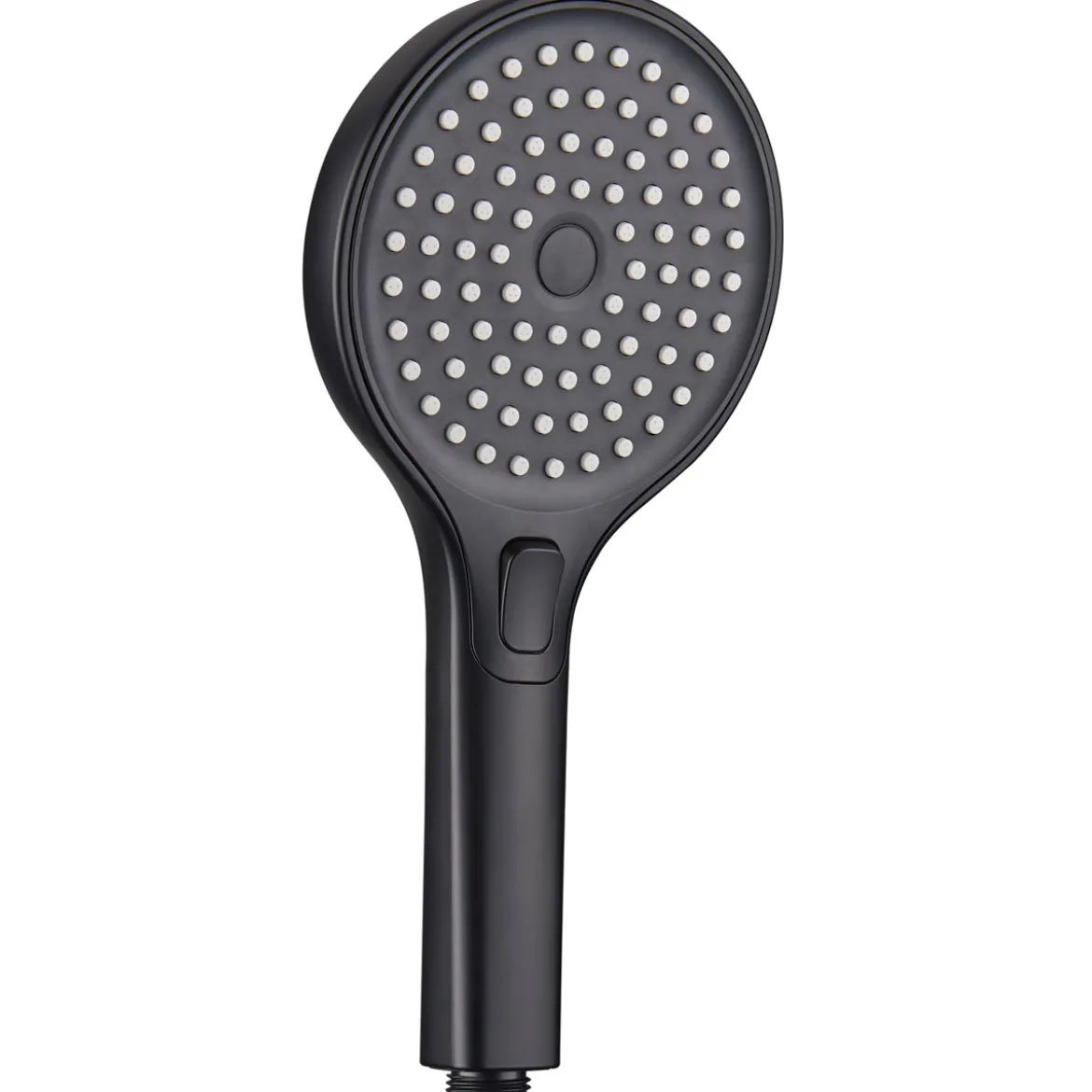 Valblue Handbrause Oria schwarz matt 3S Softstrahltechnik Anti-Kalk Dm.13cm