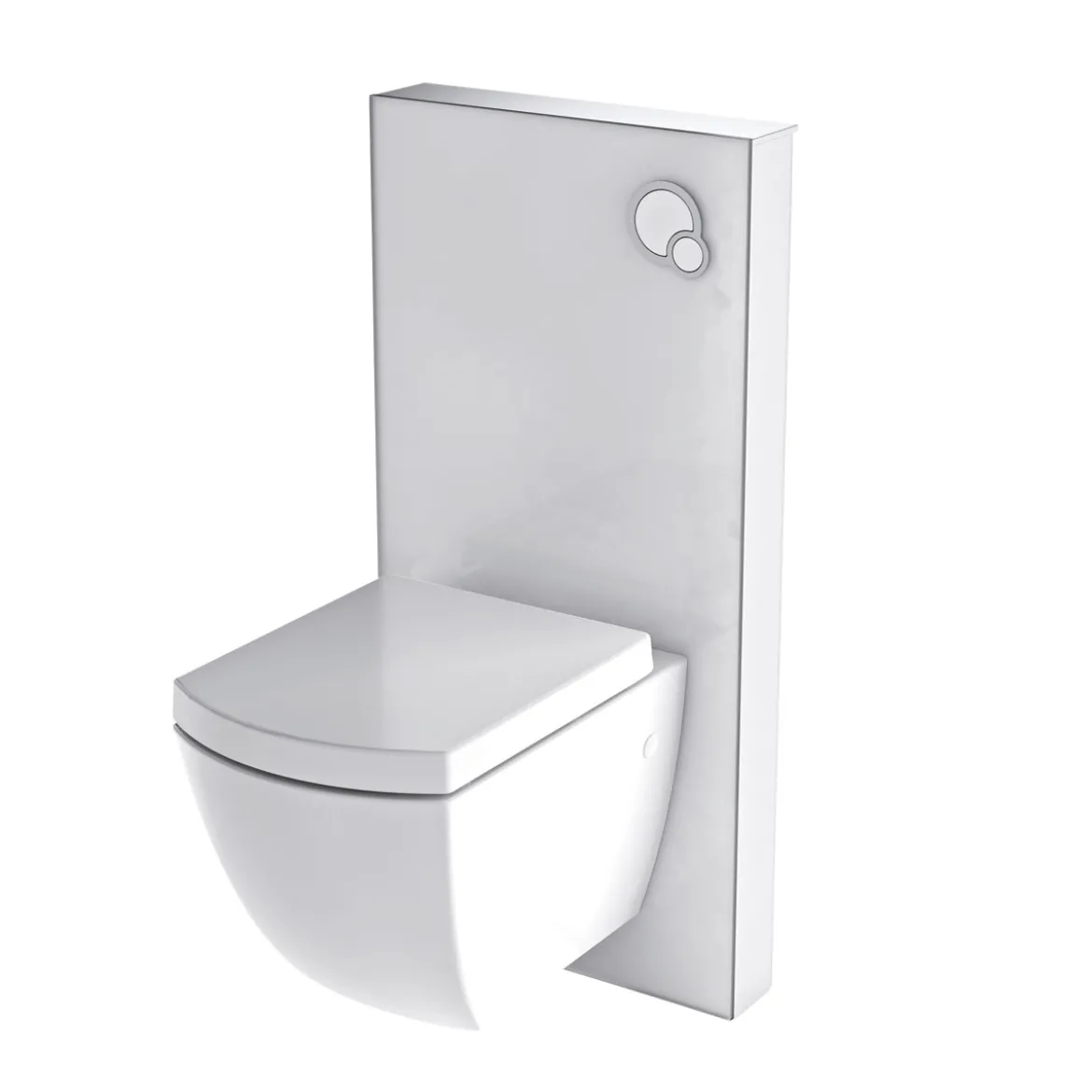 Valblue Sanitärmodul für Wand-WC weiß