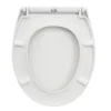 Valblue WC-Beta weiss Duroplast Absenkautomatik, abnehmbar per Knopfdruck