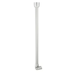 ValblueDeckenstütze für 25 mm Duschgestänge 55 cm eloxal Aluminium