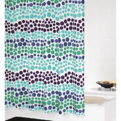 ValblueDuschvorhang Layer Folie 180 x 200 cm grün-blau