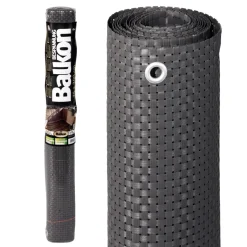 Videx Balkonbespannung Titangrau 90 cm