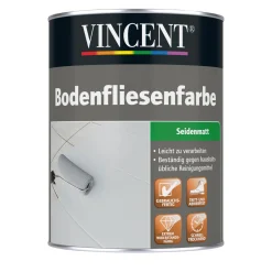 VincentBodenfliesenfarbe Steingrau matt 2,5 L