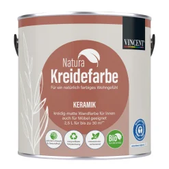 VincentNatura Kreidefarbe Keramik matt 2,5 L