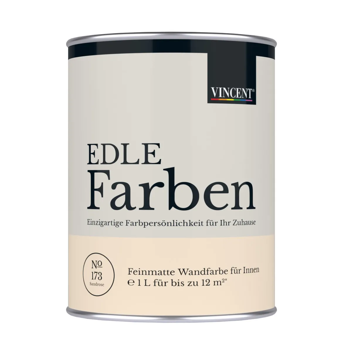 VincentWandfarbe EDLE Farben Sandrose matt 1,0 L