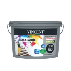 VincentWandfarbe Latexfarbe Mix It seidenglänzend 2,5 L