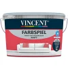 Vincent Wand- und Deckenfarbe Farbspiel Rubina matt 2,5 L