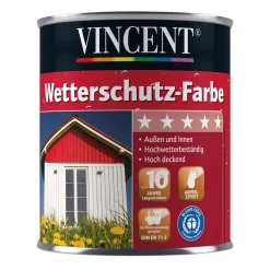 Vincent Wetterschutzfarbe Taubenblau 2,5 L