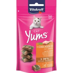 Vita Cat Yums Huhn+Katzengras 40g