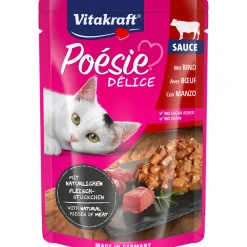 VitakraftPoesie Delice Sauce Pouch Rind 85 g