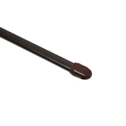 Vitragestange extra braun 100 cm