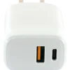 230V Ladeadapter 1xUSB 1xTypeC weiss