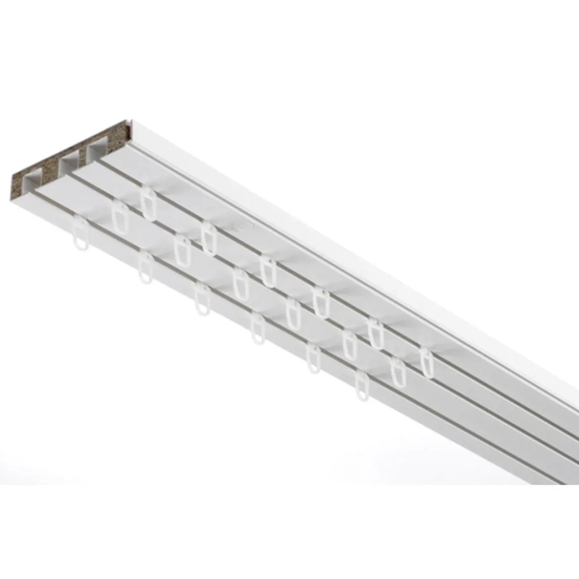 Vorhangschiene GE 3 180cm weiß