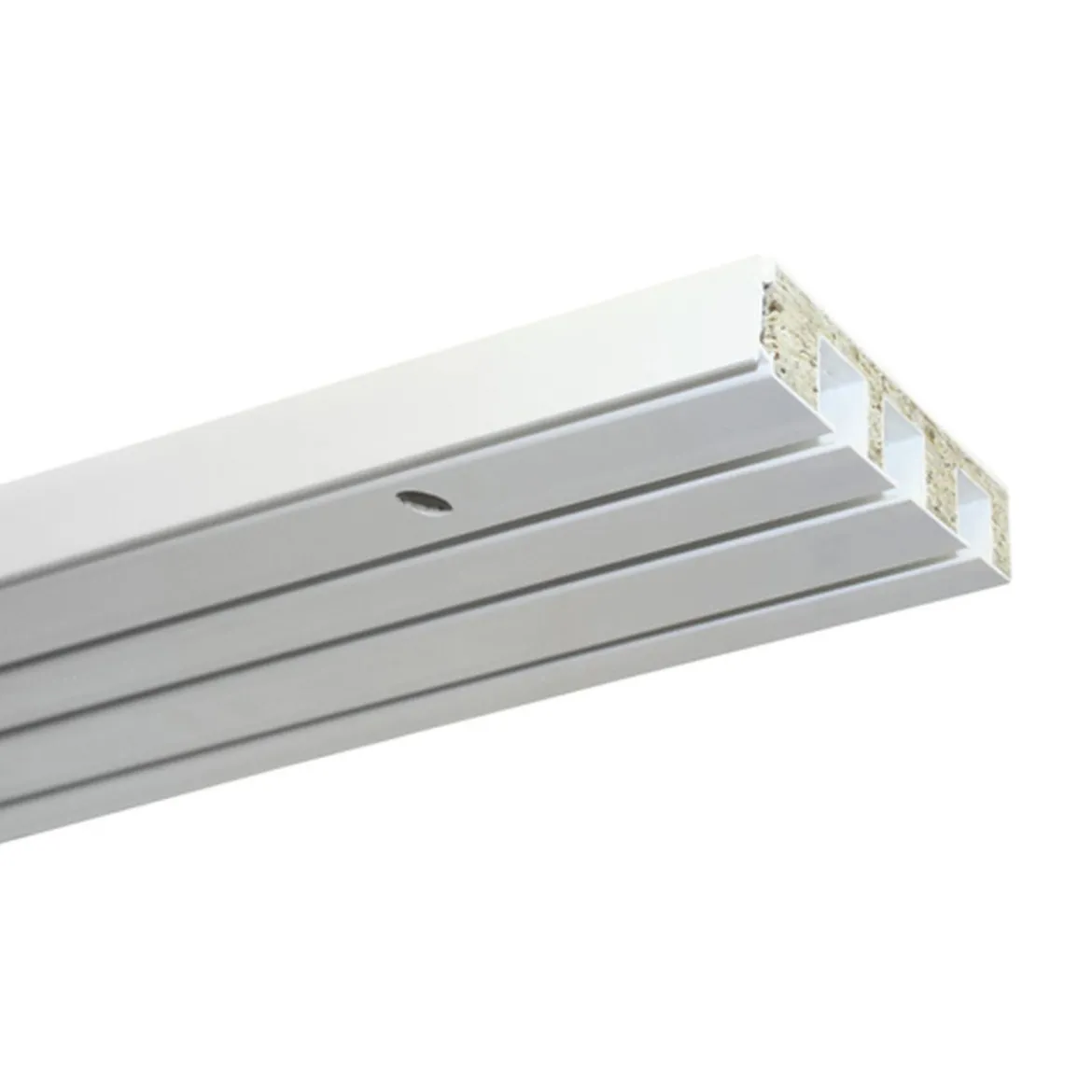 Vorhangschiene GE 3 150cm weiß