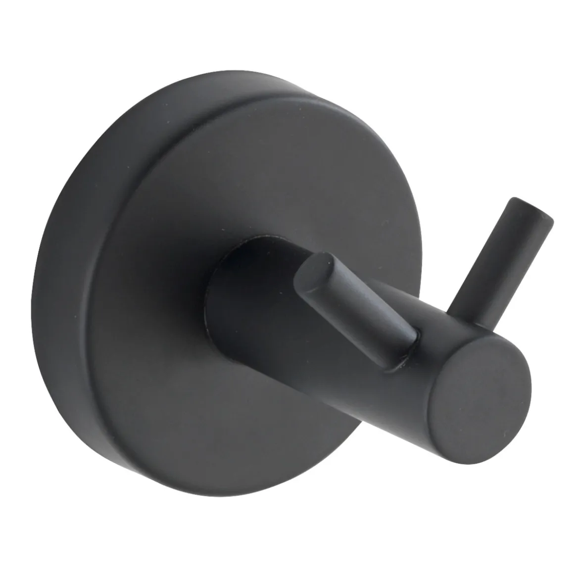 Wandhaken Duo, Bosio Black, E/S, matt