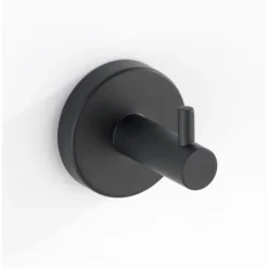Wandhaken Uno, Bosio Black, E/S, matt