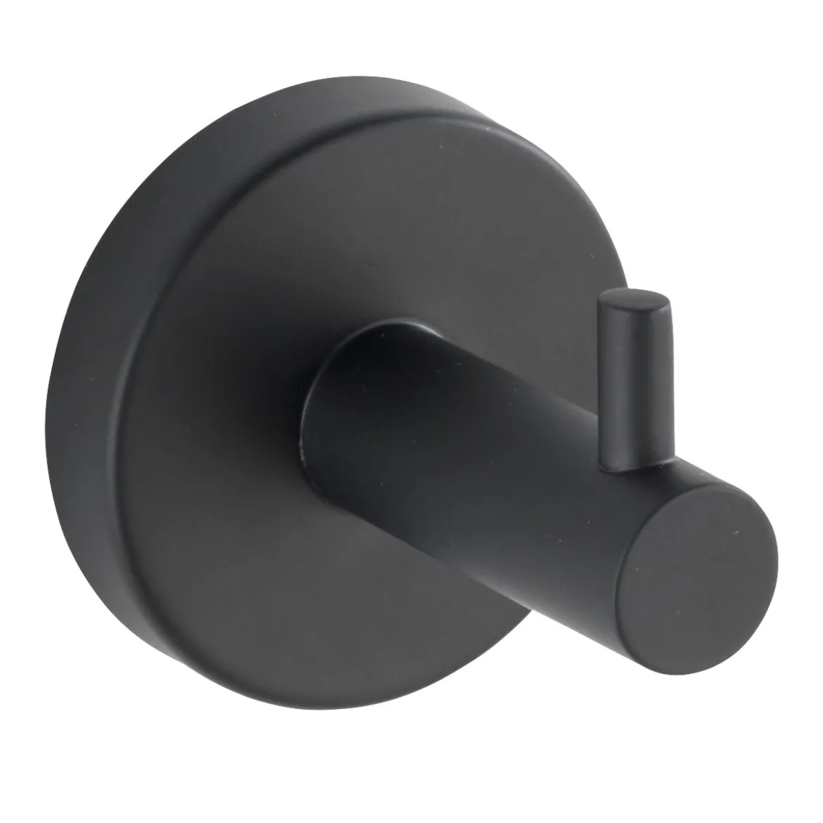 Wandhaken Uno, Bosio Black, E/S, matt