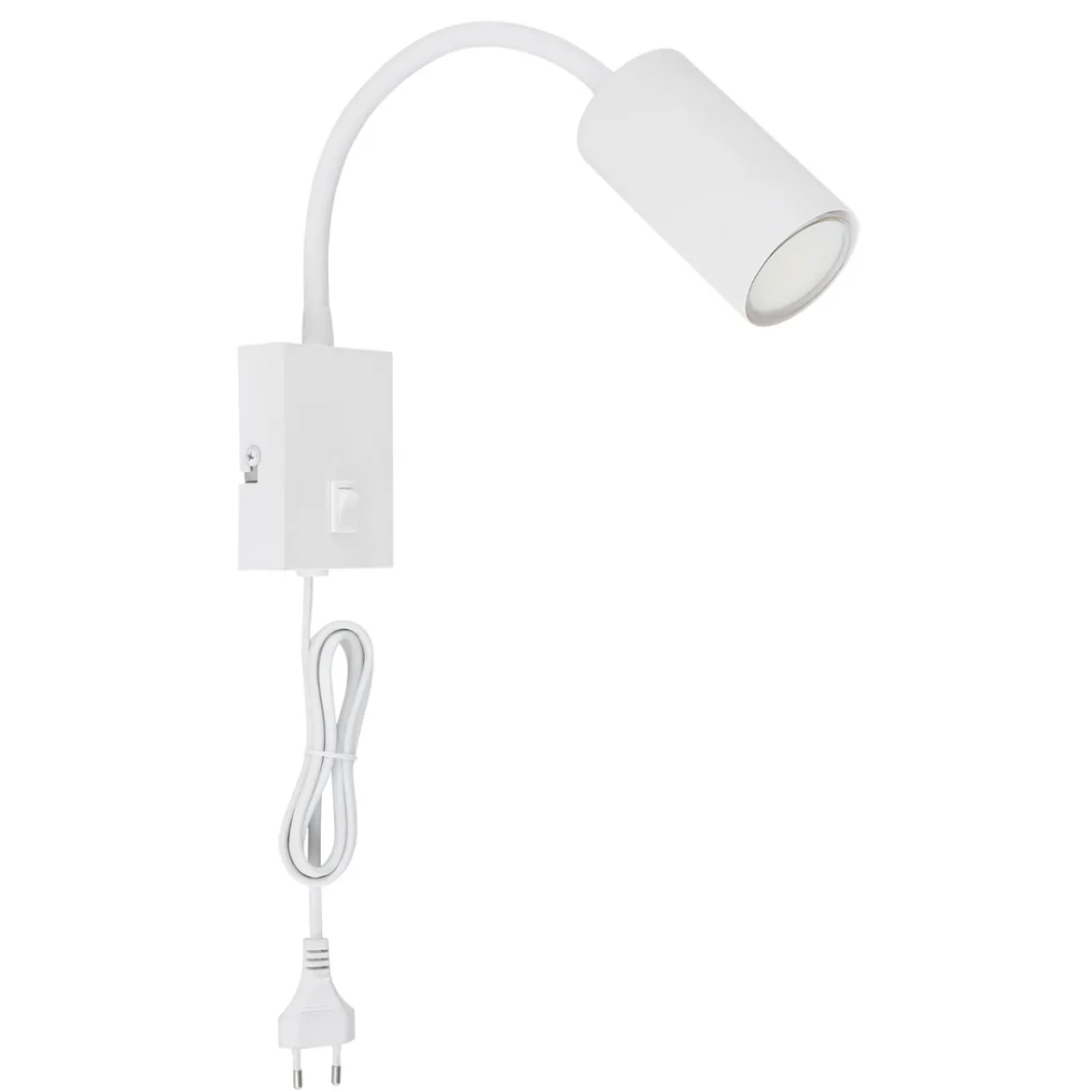 Wandleuchte Robby, exkl. 1x GU10 25WMetall weiss mattBxH: 70x440mm