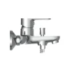 Wannenarmatur Claudio chrom Kartuschemit keram. Dichtungen 1/2" BR-Anschluss