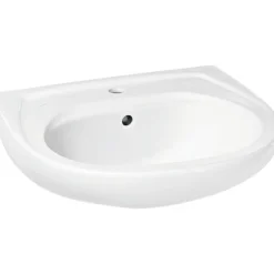 Waschtisch mit Hahnloch Keramik BxTxHca. 60x52x25cm