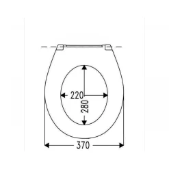 WC Sitz Cedo Tinos mit SoftClose