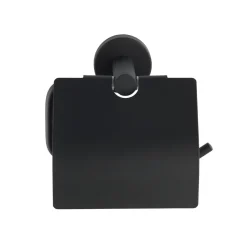 WC-Papierhalter m Deckel Bosio Black