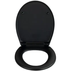 WC-Sitz Ikaria schwarz matt, Duroplast