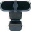 Webcam m. integrierter Abdeckung schwarz
