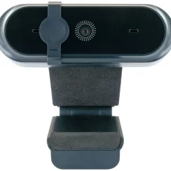Webcam m. integrierter Abdeckung schwarz