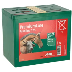 Weidezaunbatterie PremiumLine 12,5 x 16 x 19 cm grün 175 Ah