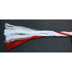 Weidezaunseil TopLine Plus 200 m Durchmesser 6 mm weiß-rot