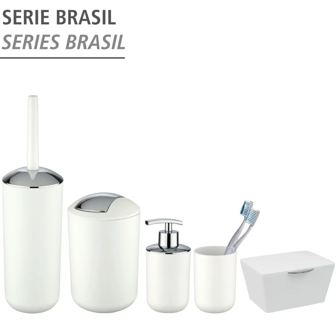 Wenko Aufbewahrungsbox Brasil Weiß