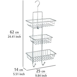 Wenko Duschcaddy Milano 3 Ablagen