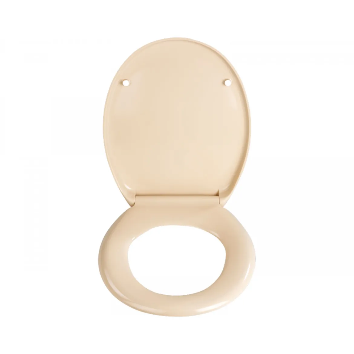 Wenko Premium WC-Sitz Ottana Beige antibakteriell mit Absenkautomatik