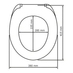 Wenko Premium WC-Sitz Spa antibakteriell mit Absenkautomatik