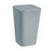 Wenko Schwingdeckeleimer Candy grau 6 L