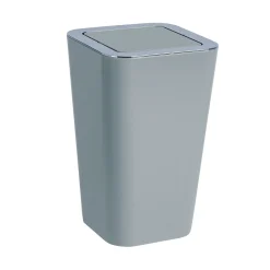 Wenko Schwingdeckeleimer Candy grau 6 L