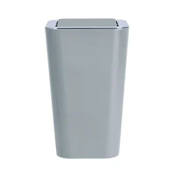 Wenko Schwingdeckeleimer Candy grau 6 L