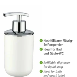 Wenko Seifenspender Brasil weiß 320 ml