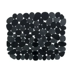 Wenko Spülbeckeneinlage Stone schwarz 31x26cm schützt vor Kratzern, zuschneidbar
