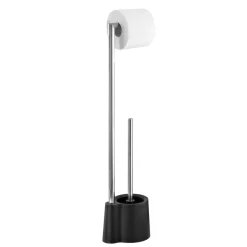 Wenko Stand WC-Garnitur Avola schwarz