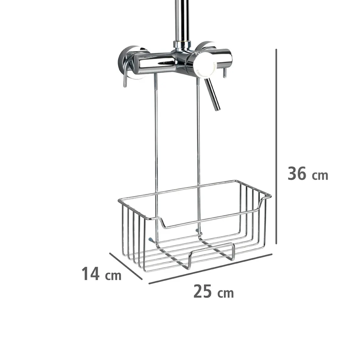 Wenko Thermostat-Dusch-Caddy Milo