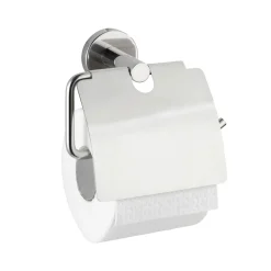 Wenko Toilettenpapierhalter Bosio mit Deckel