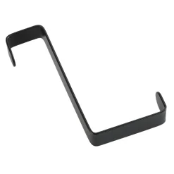 Wenko Türgarderobenhaken schwarz 4er Set